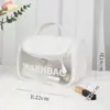 Bolsa de Cosméticos Visualizable de Gran Capacidad, Expandible, Impermeable, Portátil para Viaje, Bolsa de Almacenamiento de Cosméticos de PVC