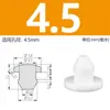 Tipo de slot de cartão plugue de silicone proteção ambiental resistente a altas temperaturas plugue de borracha macia orifício de plugue tampa de vedação plugue de borracha redondo anticolisão