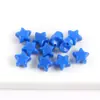 Estrella Brillante de Cinco Puntas con Agujero Recto de Colores Abalorios de Estrella para Manualidades Cadena de Teléfono Móvil Pulsera Aro Colgante Pendientes Accesorios de Joyería para Pulsera