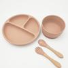 Traje de vajilla creativa nuevo 21 nórdico para niños plato de aprendizaje para comer plato portátil para suplementos alimenticios en stock