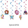 Decoraciones Desechables para Fiesta Temática de Béisbol Helado Transfronterizo Platos para Helado Vasos de Papel Servilletas de Papel Juego de Manteles