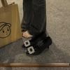 Verano Blanco Nuevo Diseño Nicho Zapatos Franceses de Punta Tacón Fino Estilo Pequeño Fragante Pedrería Soltero