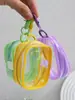 Labubu Bolsa de Bebé Deslizante Mate Burbuja PVC Alta Transparencia Estéreo Secado Bolsa de Bebé de Mano Caja de Exhibición Caja Ciega Cable de Datos Carga
