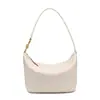 Bolsas Tejidas Artesanales de Nicho, Bolsos de Hombro Debajo del Brazo, Bolsos Cruzados para Mujer, Estilo Vintage de Vacaciones, Bolsos Tipo Almohada de Segunda Mano, Bolsos de Piel Suave para Mujer