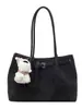 Bolsa Satchel de Moda Retrô para Axila Feminina 2025 Outono e Inverno Nova Bolsa de Ombro para o Dia a Dia Bolsa Tote Grande Capacidade Simples Tendência