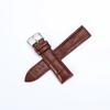 Correa de Reloj de Cuero de Liberación Rápida, Cuero Genuino de Segunda Capa, Venta al por Mayor del Fabricante, Correa de Reloj de Exportación, Suave, Impermeable, Bordes Envueltos, Correa de Resorte, En Stock