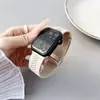 Adecuado para Apple Iwatchs11 Correa Recorte S10 Nylon Trenzado Hebilla Magnética 9876 Transpirable Ultra