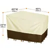 Fundas Cuadradas para Mesa y Sillas de Suministro Transfronterizo, Funda para Muebles de Jardín contra el Polvo, Funda Cuadrada Impermeable para Mesa y Sillas de Exterior