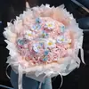 Ramo de Alas Rosa Eterna Beso de Hada Flor de Jabón Regalo Qixi para Novia Mejor Amiga Regalo de Cumpleaños