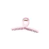 Amazon acrílico simple geométrico pinza de pelo grande pinza de garra pinza de pelo para baño tarjeta de pelo grande tocado de maquillaje accesorios para el cabello GY