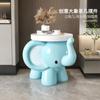 Elefante fofo sala de estar mesa de cabeceira bandeja mesa de centro enfeites acessórios para casa sofá mesa lateral quarto infantil presente de inauguração