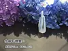 Molde de Silicona para Colgante de Resina de Cristal Molde para Manualidades Joyería Hecha a Mano Colgante de Piedra de Cristal Modelo de Pendiente Artículo por Defecto