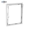 Ventana abatible interior personalizada serie 80 de American Standard, ventana abatible para balcón antitifones, puerta de aleación de aluminio con puente roto y certificación NFC.