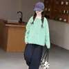 Suéter Cardigan para Niñas 2026 Primavera y Otoño Nuevo Estilo para Niños Pequeños y Mayores, Versión Coreana, Suéter de Punto de Otoño Súper Elegante