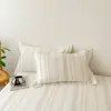 2026 Estilo Nuevo Funda de Almohada Individual con Diseño de Flor Calada Pieza Única