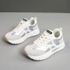 [Personalizado] Q3602 Nuevo Color Combinado Zapatos de Mujer Primavera y Verano 2024 Zapatos de Mujer Casuales con Plataforma para Aumentar la Altura Transpirables y Duraderos