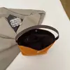 Bolsa Feminina Retro de Camurça Japonesa e Coreana Outono e Inverno Novo Estilo Patchwork Versátil Bolsa de Ombro de Mão Bolsa de Axila Cáqui Laranja