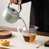 Juego de Té de Cinco Hornos Famosos Cerámica Kung Fu Juego de Té Taza de Té Caja de Regalo de Negocios Juego de Regalo Personalizado