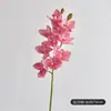 Buquê de Orquídea Cymbidium Artificial, Arranjo de Flores Falsas, Arte Floral, Decorações de Hotel e Shopping, Decorações de Casamento, Atacado Transfronteiriço