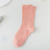 Calcetines Blancos de Rizo para Mujer Calcetines de Media Caña Algodón Puro Ins Calcetines de Confinamiento de Moda Algodón Puro Calcetines Holgados Medias sin Costuras Estilo Japonés