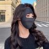 Mascarilla de ciclismo gruesa con forro polar para hombre y mujer, otoño e invierno, resistente al viento, reparadora, a prueba de frío, cálida, de alta apariencia, protección para los ojos, mascarilla de esquina al por mayor