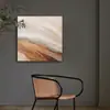 Sala de Estar Moderna Serie de Colores Morandi Pintura Decorativa de Río Abstracto Mural de Restaurante Sala de Arte Pintura Colgante de Pasillo Péndulo de Escritorio