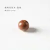 Grânulos Soltos Autênticos de Jacarandá de Hainan para DIY, Grânulos Redondos Finamente Polidos/Grânulos de Ábaco/Grânulos de Estilo Antigo, Grânulos Espaçadores Cuidadosamente Selecionados
