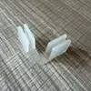 Ranura Transparente para Tarjetas Clip para Acuario Hebilla Cruzada Conector de Pantalla Acrílica Clip de Fijación en Ángulo Recto con Forma de L para Tablero KT