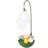 Brinquedo de Gato Bastão Copo Gato Brinquedo Inseto Galha Fruta Auto-entretenimento Alívio do Tédio Artefato Gato Brinquedo Giratório Bola Suprimentos Resistente à Mordida Jovem