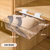 Caja de almacenamiento transparente para ropa interior caja de almacenamiento para ropa interior calcetines tipo cajón para el hogar armario ropa cesta separada en capas artefacto