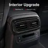 Adecuado para la modificación del modelo Honda 24 Pilot Decoración de la rejilla de ventilación trasera Pegatina de purpurina para la rejilla de aire acondicionado