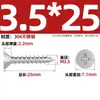 Tornillos Autorroscantes Avellanados Gb846 Acero Inoxidable 304 Cabeza Plana Phillips Tornillos para Madera Extendidos M2.9M3.5M4.2M5.5