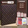 Bolsa de almacenamiento de documentos familiares de gran capacidad, carpeta de anillas, portadocumentos de cuero, carpeta de archivos para certificados y recibos, venta al por mayor