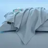 Fundas de almohada 100% algodón 48x74cm, juego de dos, para uso doméstico, funda interior individual de color liso de algodón puro para adulto