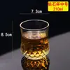 Juego de Copas para Licores Copa para Licores Solamente Copa de Vino Decantador Doméstico Vidrio Fondo Grueso Copa de un Solo Trago Tamaño Pequeño