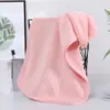 Toalla a rayas de coral para adultos, toalla de baño a rayas para el hogar, toalla facial para parejas, toalla de regalo, venta al por mayor, absorbente