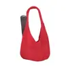 Bolsa de playa de gran capacidad, bolsa de malla hueca, bolso de hombro tejido a mano estilo ins, bolsa de mano tejida estilo casual