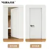 Nuevo Estilo Chino Cerradura de Puerta Invisible para Habitación Interior Cerradura de Puerta Retro Bronce Amarillo Cerradura de Lengüeta Única Manija de Puerta de Habitación Oculta