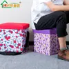Viaje al aire libre plegable aislamiento bolsa de hielo taburete fruta almacenamiento fresco caliente y frío doble uso caja de almacenamiento reforzada caja de almacenamiento