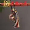 Pingente de Corrente para Celular Cavalo de Sândalo Roxo e Ébano Preto, Pingente de Bolsa Ano do Cavalo do Zodíaco Art Ming Xian Yuan, Pequeno Presente de Atração Turística