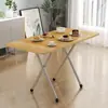 Mesa Plegable Mesa de Comedor Simple Portátil Mesa de Comedor para Hogar Apartamento de Alquiler Mesa de Comedor Multifuncional Plegable Mesa Exterior