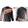 Ropa para Carreras Todoterreno Transfronterizas, Tallas Europeas y Americanas, Camiseta de Manga Larga Versátil y Elegante, que Absorbe el Sudor, Transpirable, Cómoda, Ropa de Descenso Hecha a Medida