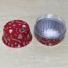Taza de hojalata resistente al horno de 125ML, Tazón de papel, Taza redonda de papel de aluminio para flan, Caja de embalaje para postres de pastel Snow Mei Niang