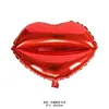 Labial Globo Transfronterizo Labios Decoración de Boda Qixi Día de San Valentín Fondo Arreglo de Papel de Aluminio Paloma Blanca Coche de Bodas Globo Venta al por Mayor