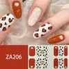 ZA adesivo de unha branco sem cozedura totalmente à prova d'água patch de arte de unha sentido avançado estilo simples cola de esmalte atacado