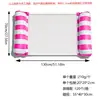 Plataforma flotante inflable nueva transfronteriza, respaldo plegable para exteriores con malla, cama flotante, equipo para deportes acuáticos, tumbona de 4 tubos, cama flotante