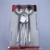 Juego de Cuchara para Aceite y Colador para Fondue Caliente de 4 Piezas, Cuchara y Tenedor, Suministro de Tienda de Dos Yuanes, Artículos de Uso Diario, Regalos al por Mayor