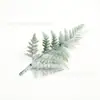 Venta Caliente en Ebay Helecho Artificial de Plástico Escarcha Blanca Plantas Acuáticas Guirnalda DIY Ramillete Pared de Flores Sombrero de Paja Flor de Muñeca Accesorios
