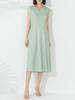 Vestido plisado de alta calidad de nueva llegada japonesa y coreana 2024 Verano Moda Urbana Suelto Adelgazante Plisado Ondulado Falda Plisada