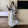 Conjunto Moderno de Dos Piezas 2025 Primavera y Otoño Nuevo Reductor de Edad Alta Calidad Moda Sudadera Vestido Conjunto
